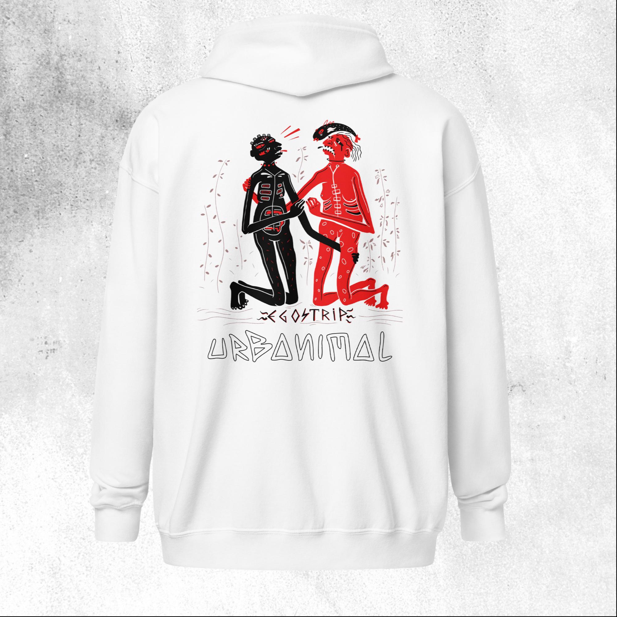 Ego Trip Unisex Hoodie Streetwear by Urbanimal