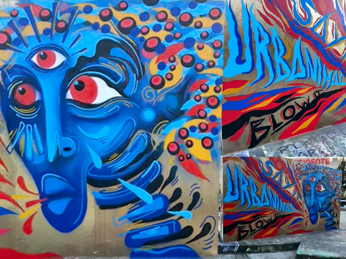 Urbanimal Spain wall