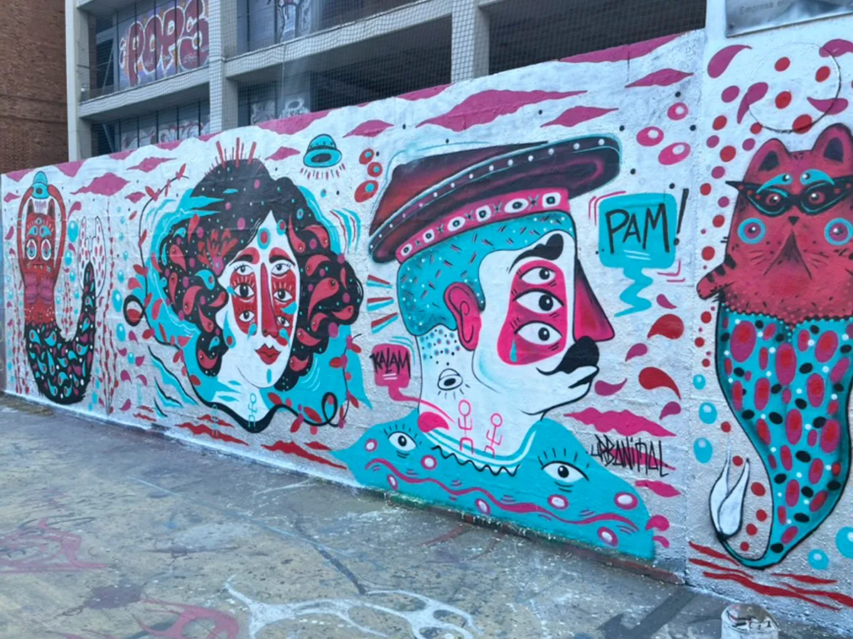 Urbanimal Barcelona wall