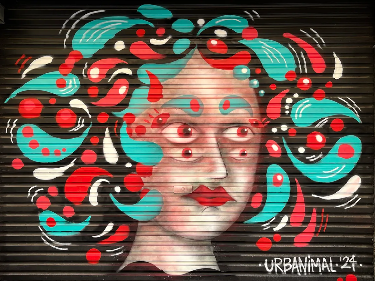 Urbanimal Calella mural