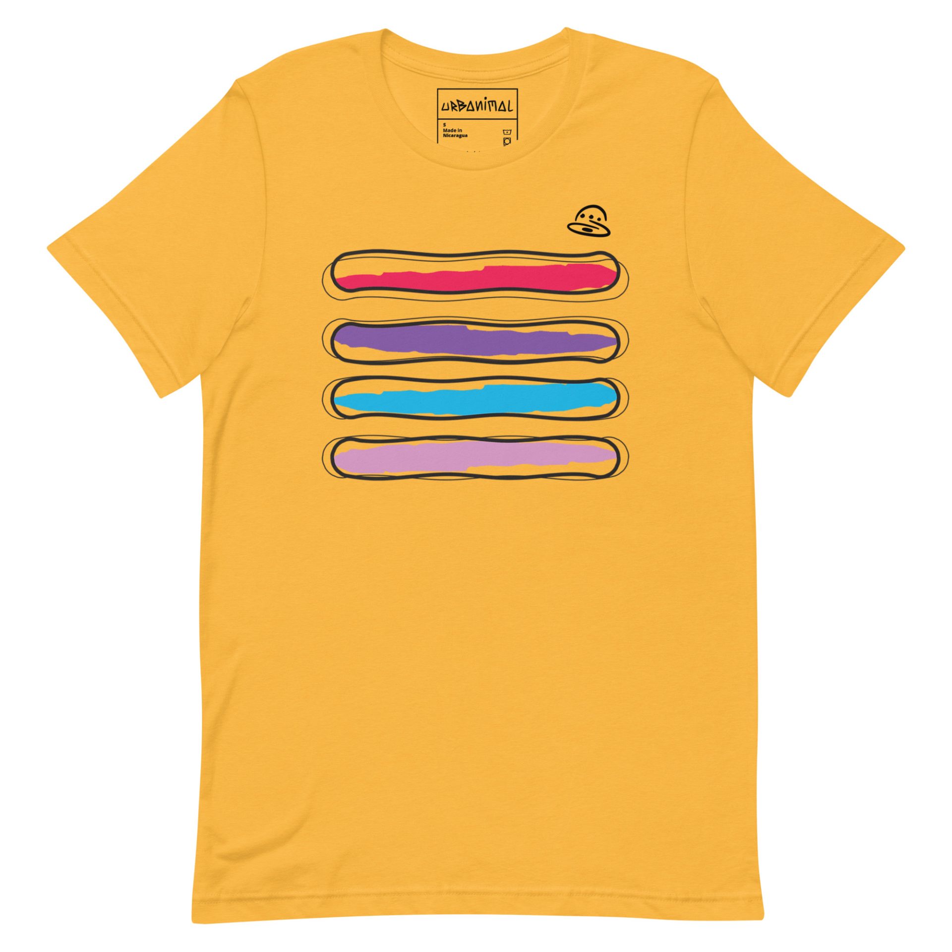 Magnetic Unisex Streetwear T-shirt by Urbanimal
